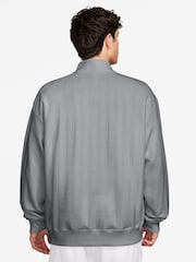 Nike Black Fairway Fresh Therma-FIT Oversized 1/2-Zip Golf Top - Image 2 of 3