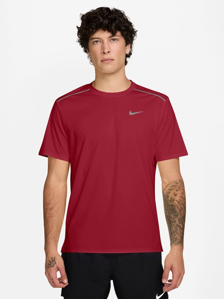 Nike Tough Red Miler Dri-FIT UV Running T-Shirt - Image 1 of 3