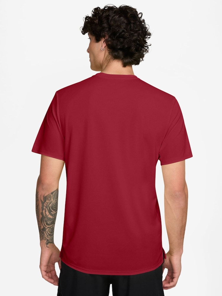 Nike Tough Red Miler Dri-FIT UV Running T-Shirt - Image 2 of 3