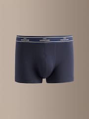 Blues/Grey Cotton Modal 10 pack Signature Hipster Boxers - Image 3 of 12