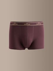 Blues/Grey Cotton Modal 10 pack Signature Hipster Boxers - Image 9 of 12