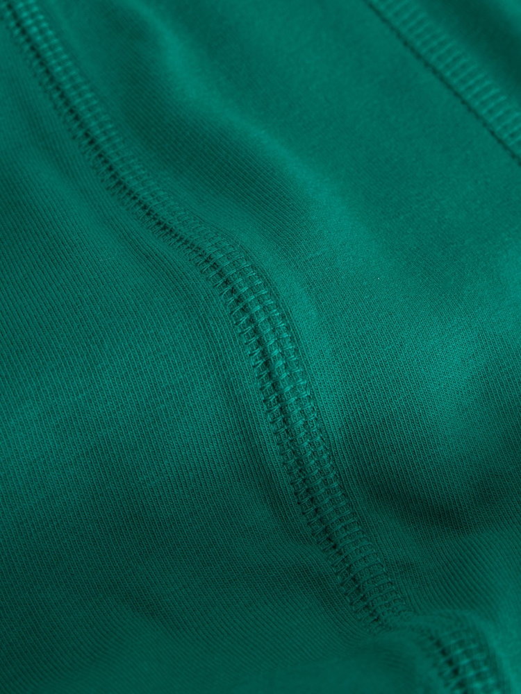 Red/Blue/Green Contrast Waistband Hipster Cotton Rich Trunks 5 Pack - Image 10 of 10