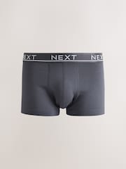 Grey Hipster Trunks 5 Pack - Image 2 of 10