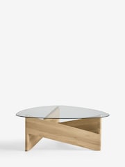Light Natural Wilson Oak Effect Coffee Table - Image 3 of 6