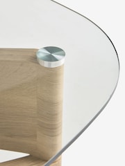 Light Natural Wilson Oak Effect Coffee Table - Image 5 of 6