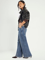 Jean droit River Island Speciality Denim Dark Lynx décontracté - Image 2 de 4