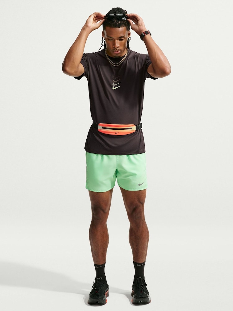 Nike Black Dri-FIT Top Short-Sleeve Micro-Perforated T-Shirt - Image 1 of 5