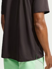Nike Black Dri-FIT Top Short-Sleeve Micro-Perforated T-Shirt - Image 4 of 5