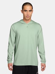 Jordan Olive Green Jordan Dri-FIT Golf Hoodie - Image 1 of 3