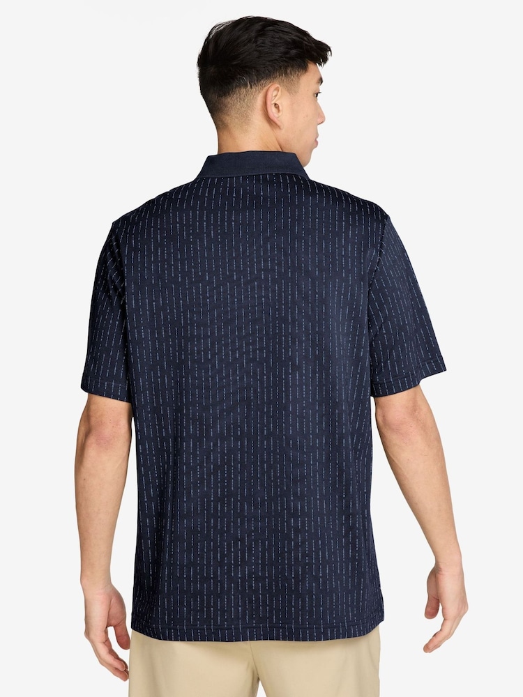 Azul - Nike Fairway Fresh Dri-FIT Golf Polo Shirt - Imagem 2 de 3