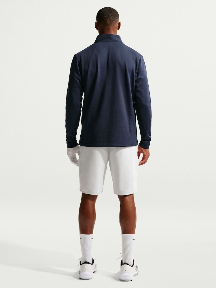 Nike Blue Velocity Therma-FIT 1/2-Zip Golf Sweat Top - Image 2 of 5