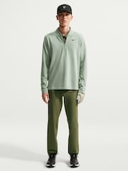 Nike Green Velocity Therma-FIT 1/2-Zip Golf Sweat Top - Image 1 of 5