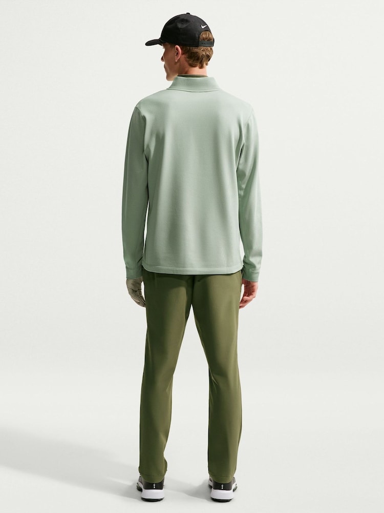 Nike Green Velocity Therma-FIT 1/2-Zip Golf Sweat Top - Image 2 of 5