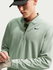 Nike Green Velocity Therma-FIT 1/2-Zip Golf Sweat Top - Image 4 of 5