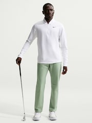 Nike White Velocity Therma-FIT 1/2-Zip Golf Sweat Top - Image 1 of 5