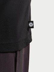 Nike Black Chelsea Football Club Men's Nike City T-Shirt - Image 6 of 6