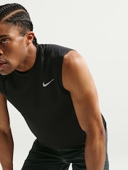 Nike Black Dri-FIT Sleeveless Training Tank Top - Image 4 of 5
