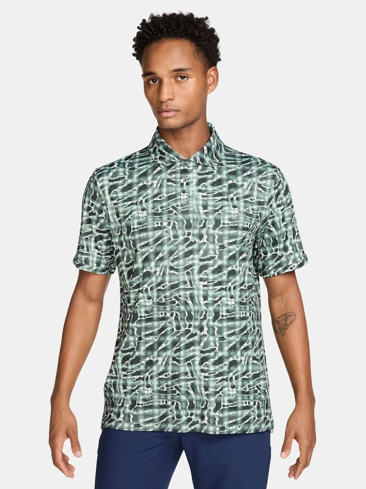 Nike Green Par Dri-FIT Golf Polo Shirt - Image 1 of 3