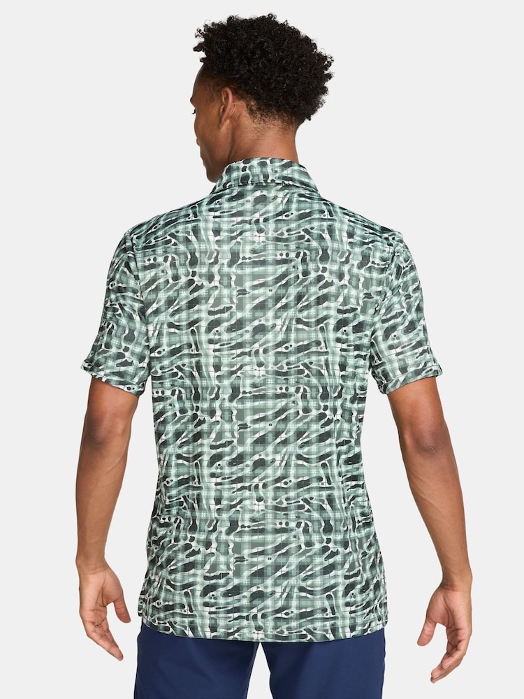Nike Green Par Dri-FIT Golf Polo Shirt - Image 2 of 3
