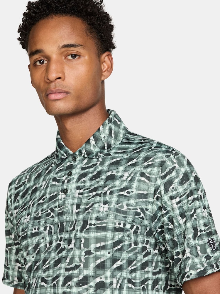 Nike Green Par Dri-FIT Golf Polo Shirt - Image 3 of 3