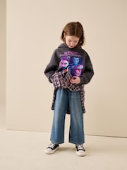 Charcoal Grey Kpop Demon Hunters Hoodie (6-16yrs) - Image 2 of 4