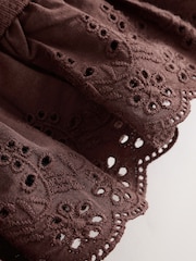 Brown Broderie Vest and Shorts Set (3mths-7yrs) - Image 8 of 8