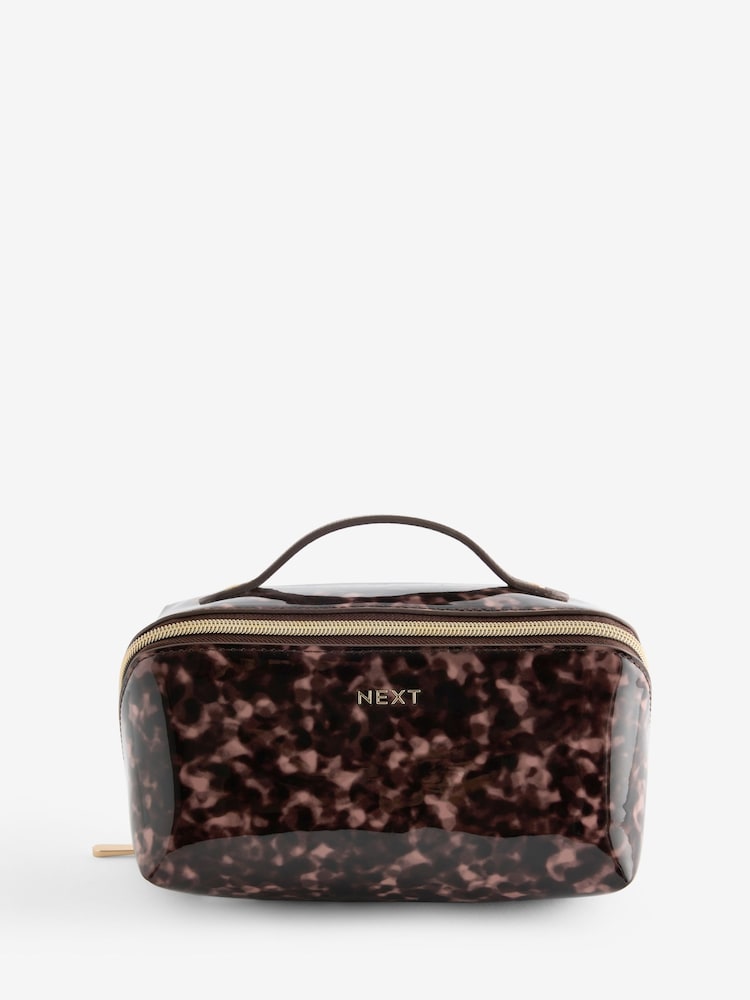 Fold Out Multi Section Makeup Bag - Image 1 of 4 Fold Out Multi Section Makeup Bag - Image 1 of 4