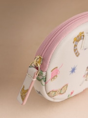 Cath Kidston Ecru Ballet Print Oval Coin Purse - Image 3 of 3