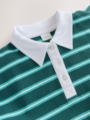 Green Rugby Top And Wide Leg Trousers Set (3-16yrs) - Image 8 of 10