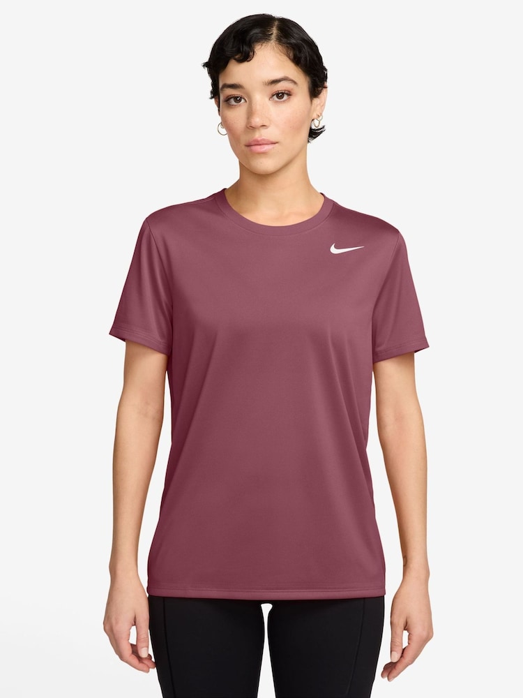Nike Pink Smoke Dri-FIT T-Shirt - Image 1 of 3 Nike Pink Smoke Dri-FIT T-Shirt - Image 1 of 3