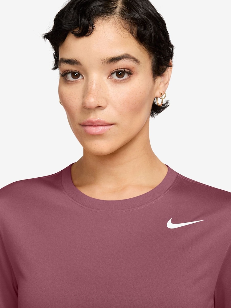 Nike Pink Smoke Dri-FIT T-Shirt - Image 3 of 3 Nike Pink Smoke Dri-FIT T-Shirt - Image 3 of 3