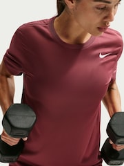 Nike Pink Smoke Dri-FIT T-Shirt - Image 6 of 6