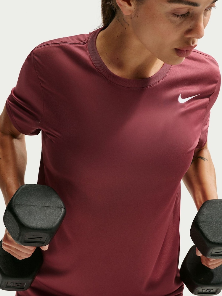 Nike Pink Smoke Dri-FIT T-Shirt - Image 6 of 6 Nike Pink Smoke Dri-FIT T-Shirt - Image 6 of 6