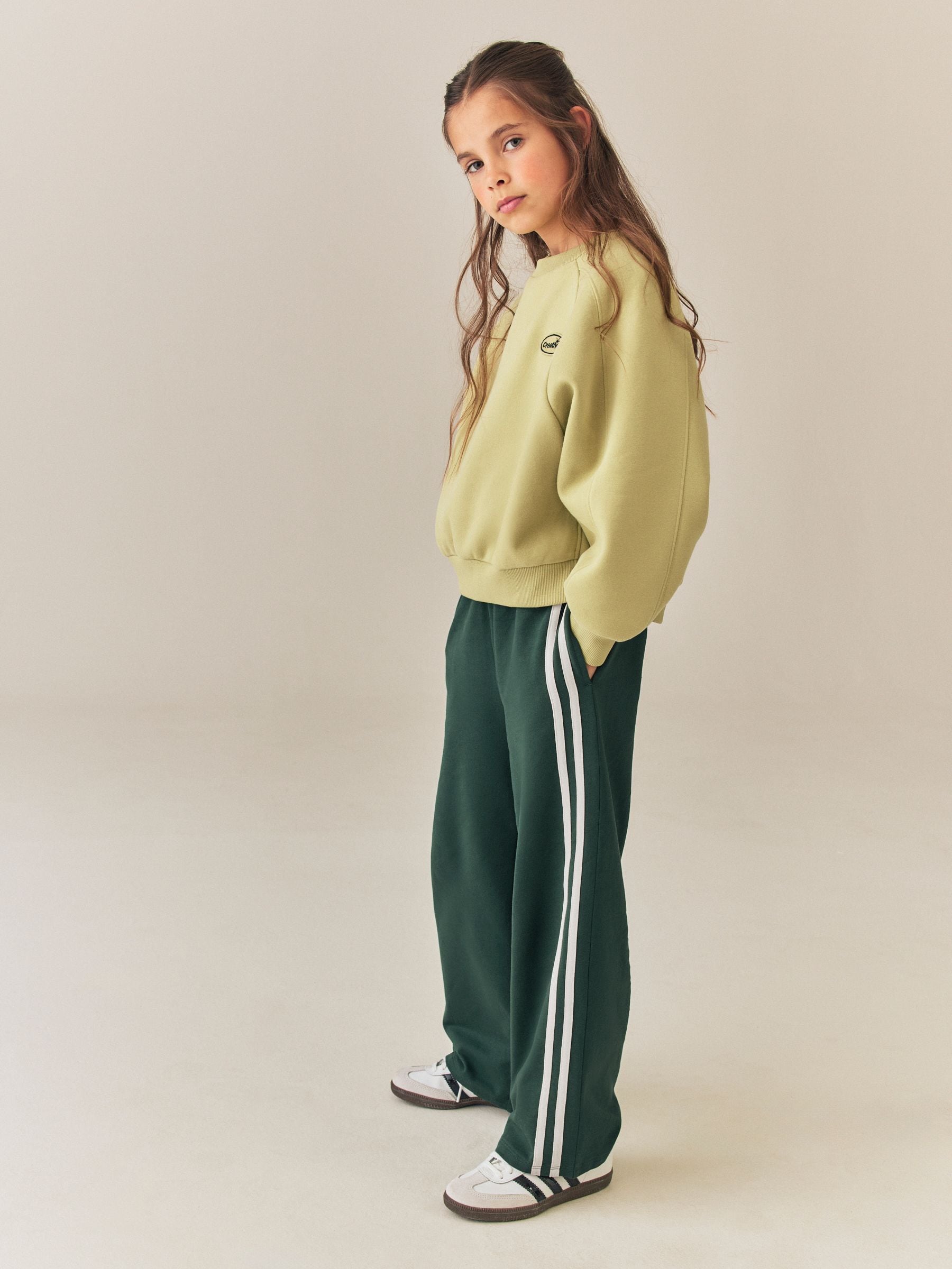 Comprar Verde - Sweatshirt And Joggers Set (3-16yrs) from Next Brazil