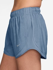 Nike Work Blue Tempo Dri-FIT Mid Rise Brief Lined Running Shorts - Image 3 of 4