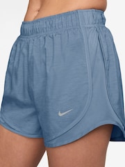 Nike Work Blue Tempo Dri-FIT Mid Rise Brief Lined Running Shorts - Image 4 of 4