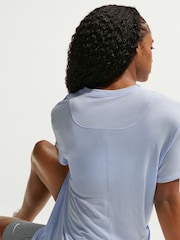 Nike Hydrogen Blue One Relaxed Dri-FIT Short Sleeve T-Shirt - Image 5 of 5