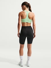 Nike Cucumber Green Swoosh Medium Support Padded Sports Bra - Image 4 of 5