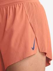Nike Atomic Pink Aero Swift Dri-FIT ADV Mid-Rise Brief-Lined 3" Running Shorts - Image 4 of 4
