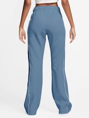 Nike Work Blue Sportswear Windrunner Mid-Rise Slim Knit Joggers - Image 2 of 3
