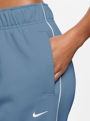 Nike Work Blue Sportswear Windrunner Mid-Rise Slim Knit Joggers - Image 3 of 3