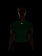 Nike Cucumber Green One Classic Twist Dri-FIT Short Sleeve Top - Image 4 of 4
