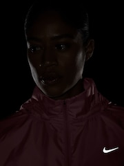 Nike Pink Smoke Tempo Repel Running Jacket - Image 4 of 4