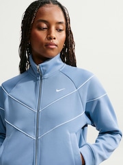 Nike Work Blue Windrunner Piping Detail Track Jacket - Image 1 of 5