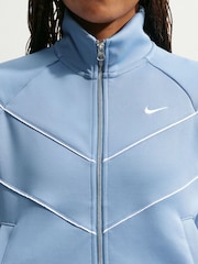 Nike Work Blue Windrunner Piping Detail Track Jacket - Image 4 of 5