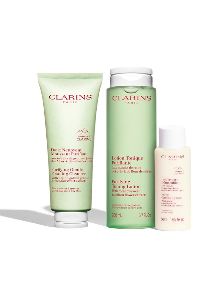 Clarins My Cleansing Essentials Combination To Oily Skin - Image 2 of 6 Clarins My Cleansing Essentials Combination To Oily Skin - Image 2 of 6