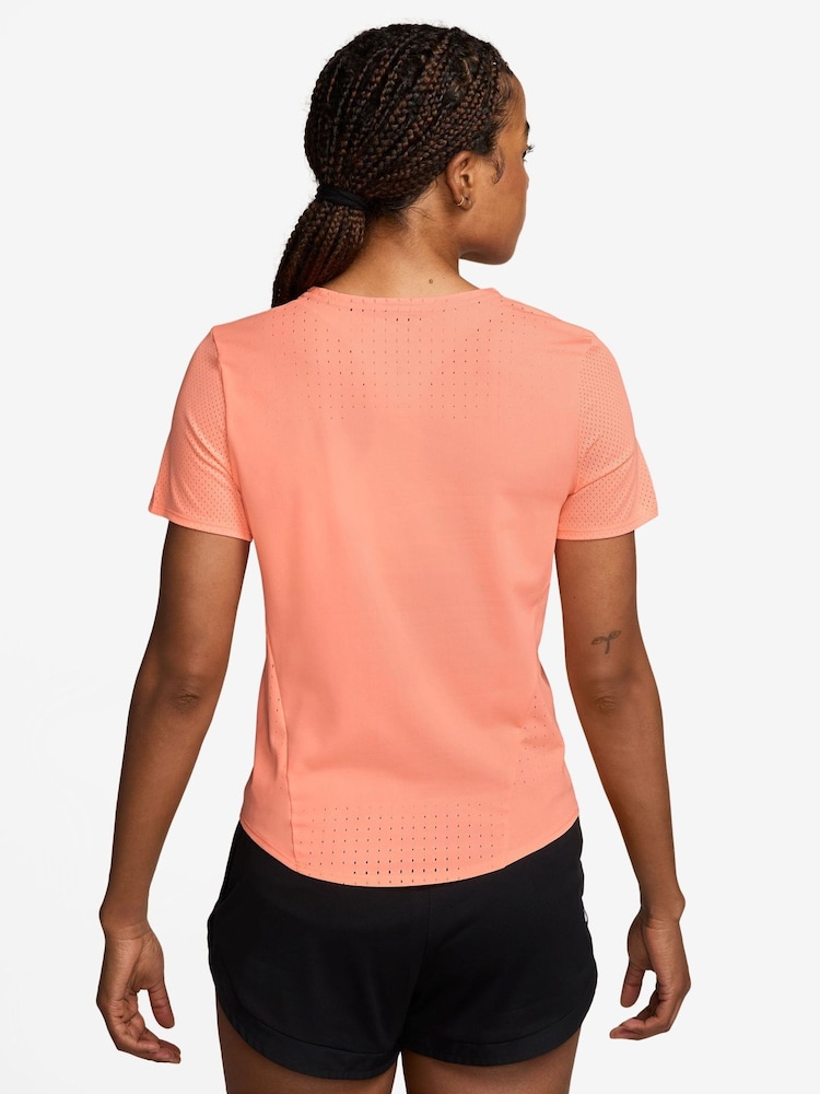 Nike Atomic Pink AeroSwift Dri FIT ADV Running Top - Image 2 of 3