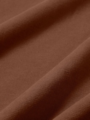 Nike Cacao Wow Brown Studio Fleece Mid Rise Shorts - Image 7 of 7