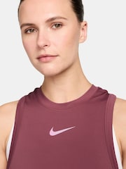 Nike Pink Smoke Pro Women’s Dri-FIT Tank Top - Image 3 of 3