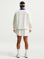 Nike Sail White Club Dri-FIT Fleece Golf Sweat Shirt - Image 2 of 6